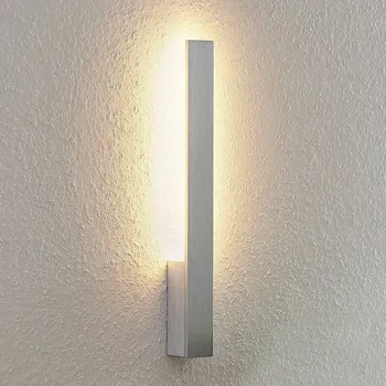 Lampička Nástěnné svítidlo Arcchio LED Ivano, výška 43 cm, broušený hliník kartáčovaný hliník 2 x 2,1 W LED - Doprava zdarma