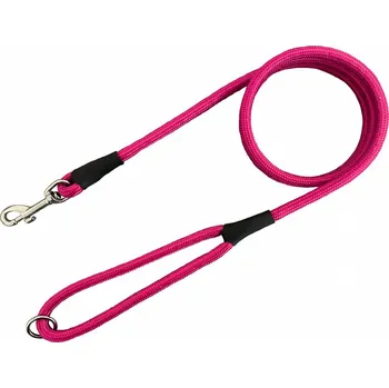 Vodítko pro psa PROFIZOO Vodítko lano Exclusive nerezová karabina (10 mm x 150 cm) fuchsie