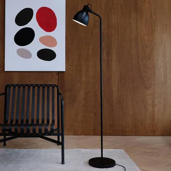 Lampička Stojací lampa Dyberg Larsen Coast, černá - Délka připojovacího kabelu 180 cm 1 x 20 W LED - Doprava zdarma