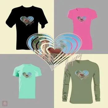 Chlapecké tričko tričko JIVJANY · Srdce · O·POHÁDKOVÉ - 1 ks| Dětské 146 cm (10 let)