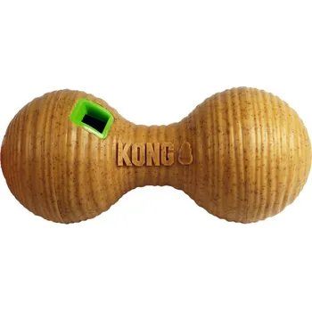 Hračka pro psa Psí hračka KONG Bamboo Feeder Dumbbell - M Kong
