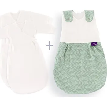 Spacák TRÄUMELAND Spací pytel 3 dílný set Liebmich Fische mint Velikost (od výrobce): 68/74