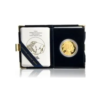 1 unce zlatá mince American Buffalo 2007 leštěná deska