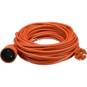 Napájecí kabel Prodlužovací Kabel Jonex pro zahradu 10 m, 1 ks zásuvek, oranžový