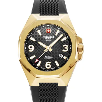 Hodinky Swiss Alpine Military 7005.1817 Typhoon Mens Watch 42mm 10ATM