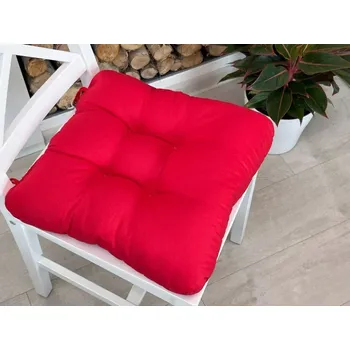 Podsedák PODSEDÁKY NA ŽIDLE - ČERVENÝ 40x40cm