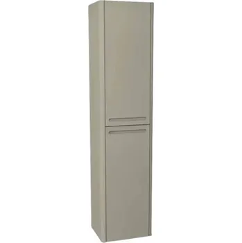 Koupelnový nábytek Koupelnová skříňka vysoká Devo Gloria 2.0 šedá matná 45 x 165 x 26 cm GL2-S2DPR45-1-F111