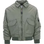 FOSTEX Bunda CWU letecká s límcem zelená Olive Green Pilot Jacket Fostex® Velikost: XXL
