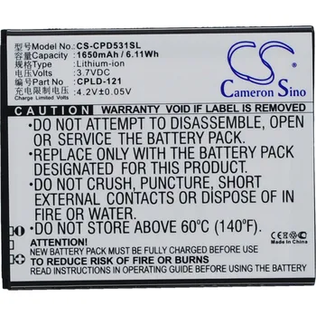 Baterie pro mobilní telefon Baterie Cameron Sino CS-CPD531SL pro Coolpad 7251 - neoriginální