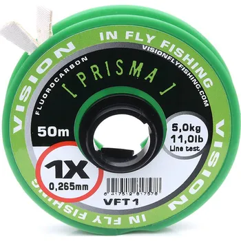 Vision Prisma Fluorocarbon Tippet 50m 0.09mm/0.90kg