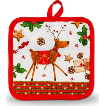 Chňapka Vánoční podložka pod hrnec TORO MIX motivů