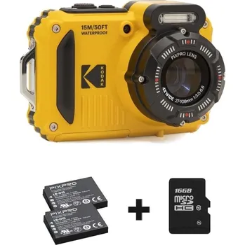 Digitální kompakt Kodak WPZ2 Bundle žlutý