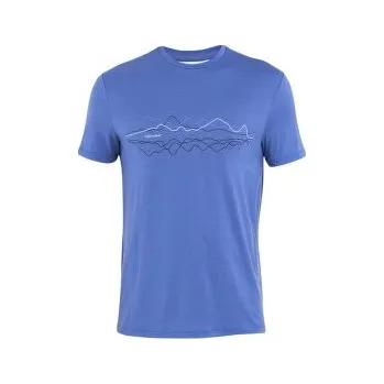 Pánské termoprádlo Merino 150 Tech Lite SS Tee Icebreaker Men BRILLIANT modrá XXL