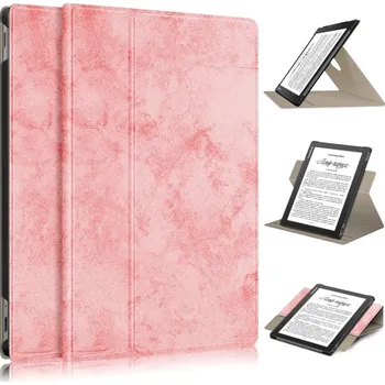 Pouzdro na tablet VSECHNONAMOBIL 63625 MARBLE Zaklápěcí pouzdro PocketBook 970 InkPad Lite růžové