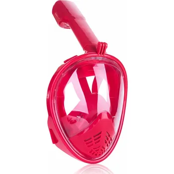 Potápěčská maska Celoobličejová šnorchlovací maska pro děti růžová