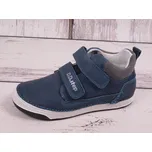 D.D.step Celoroční kožené boty obuv D. D. step A040-42998 kotníkové modré velikost: 34