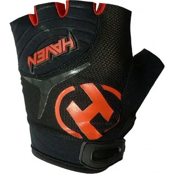 cyklistický dres Rukavice na kolo HAVEN DEMO SHORT černo/červené M