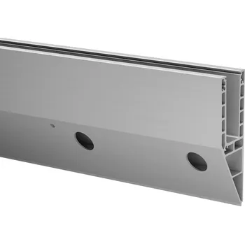 Zábradlí Easy Glass Smart "Y", základní profil, boční montáž Easy Glass Smart "Y", základní profil, boční montáž délka 5000 mm, bez otvorů, hliník, kartáčovaný, eloxovaný