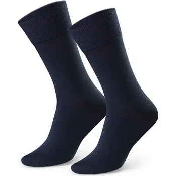 Pánské ponožky Tmavě modré pánské ponožky z merino vlny Art.130 LP03, NAVY BLUE Velikost: 44/46