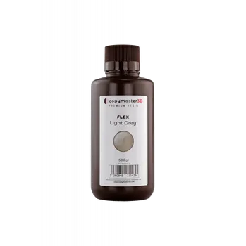 Filament Copymaster3D Resin UV Flex, 0.5 kg | Šedá - LIGHT GREY