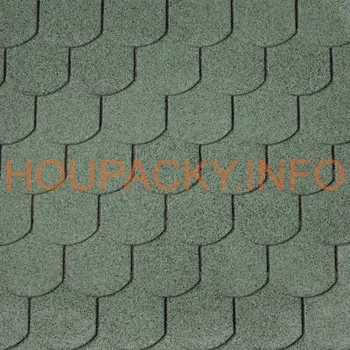 Příslušenství pro zahradní stavbu Střešní krytina šindel BOBROVKA 3m² zelený