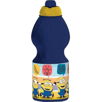 STOR Plastová láhev Mimoni 400ml modrá