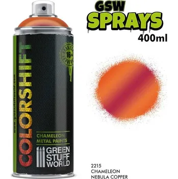 Green Stuff World NEBULA COPPER - Colorshift Chameleon Spray - 400ml (Green Stuff World)