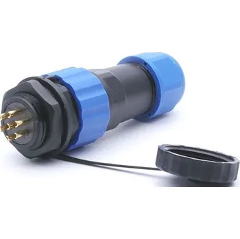 Počítačové příslušenství Konektor a zdířka SP/SD20-7P vodotěsný na kabel a panel