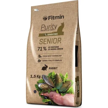 Krmivo pro kočku Fitmin cat Purity Senior - 1,5 kg suché krmivo pro kočky