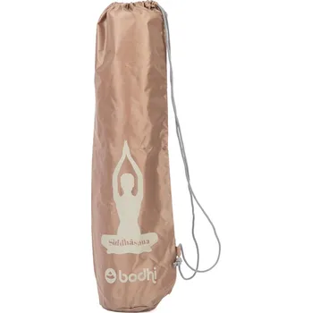 Bodhi vak na jóga podložku ÓM, burgundy Barva, motiv: Hnědá, Siddhasana