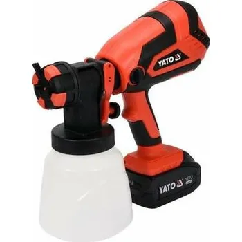 Stříkací pistole Yato Malířská pistole / 18V LI-ION / 1 L / 4.0 Ah YT-82765