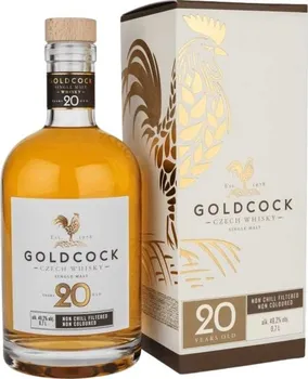 Whisky Rudolf Jelínek Gold Cock 20 y.o. 49,2 % 0,7 l