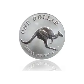 1 unce stříbrná mince Austrálie klokan 1993 (RAM)
