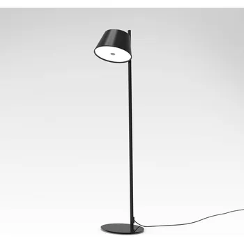 Lampička MARSET Tam Tam stojací lampa, 1 zdroj, matná černá - stínidlo - průměr 22 cm, výška 13 cm;délka kabelu 200 cm 1 x 8 W LED - Doprava zdarma