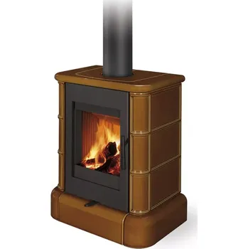 Krbová kamna Romotop SIENA N01 67300 hnědá glazura