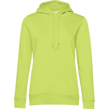 Dámská mikina B&C Collection Dámská mikina s kapucí B&C Collection Organic Limetková XL