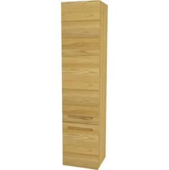 Koupelnový nábytek Koupelnová skříňka vysoká Devo Vena 2.0 pravá Kitami 35 x 150 x 33 cm VE2-S1D1SP35-2-F107
