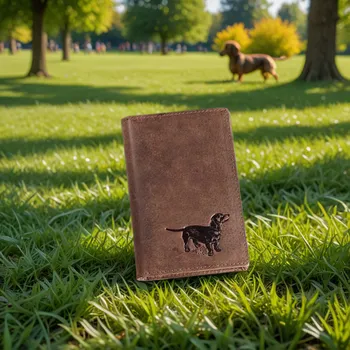Obal na doklad Pouzdro Na Doklady "Jezevčík 3" - Dárek pro milovníka psů