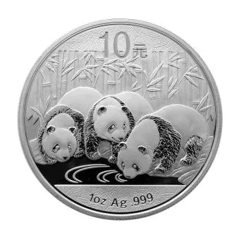 1 unce stříbrná mince China Panda 2013