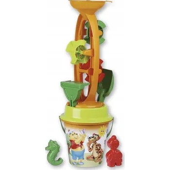 Hračka na písek Androni Medvídek a tygří písek s velkým mlýnkem - střední