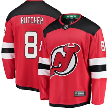 Fanatics Pánský dres New Jersey Devils NHL #8 Will Butcher Breakaway Alternate Jersey Velikost: S, Distribuce: USA