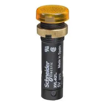 vypínač Schneider Electric XVLA325 Signálka s LED - 12 mm, 12 V , žlutooranžová