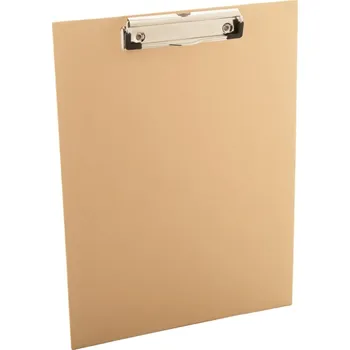 Psací podložka Reklamní Clippa podložka na psaní s klipem, přírodní