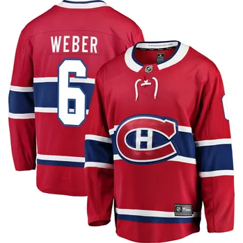 Fanatics Pánský dres Montreal Canadiens NHL #6 Shea Weber Breakaway Alternate Jersey Velikost: L, Distribuce: USA