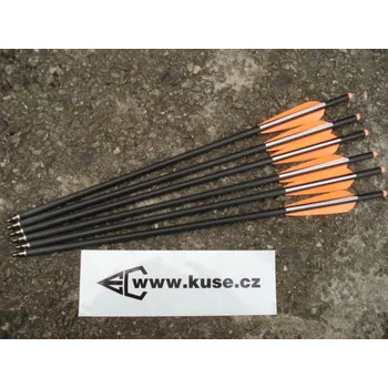 Šípy carbon 20", 10ks, materiál - 100% carbonové vlákno