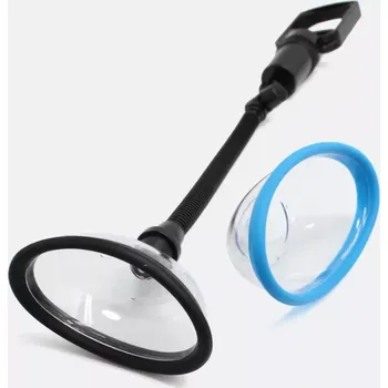 Vakuová pumpa Vakuová pumpa DK Toys Pussy Pump se 2 nástavci - Černá