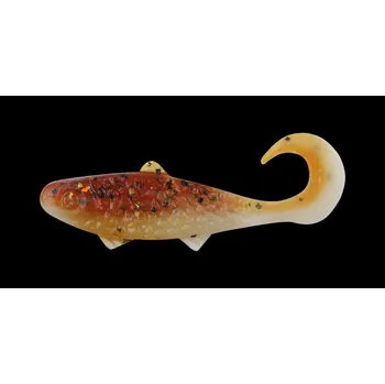 Umělá nástraha Relax Gumová nástraha Banjo 4,5cm Gold pearl multi glitter