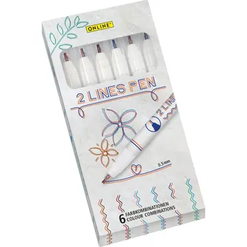 Online 2 Lines Pen 6 ks