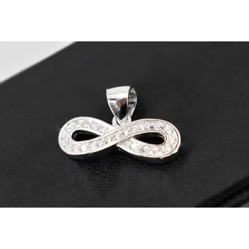 Přívěsek Stříbrný přívěsek Infinitiv osmička