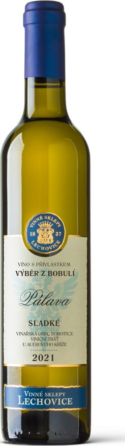 Lechovice Pálava 2021 výběr z bobulí 0,5 l (2142)